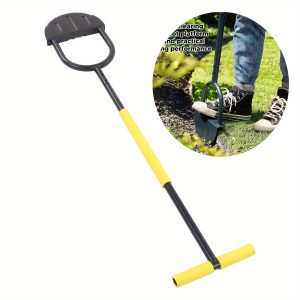 Half Moon Lawn Edger High Hardness Simple Cleansing Carbon Steel Manual Trimming Shovel for Garden Zoo