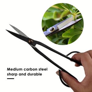 1pc, Bonsai Scissors, Garden Shears, Garden Pruning Tool, Soft Cushion Grip Handle Clippers For Plants, Gardening, Trimming, Garden Tools